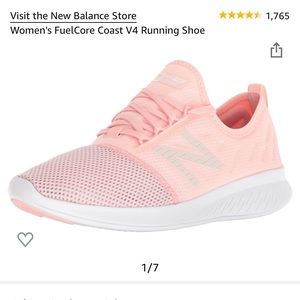 New Balance Pink Running Shoe